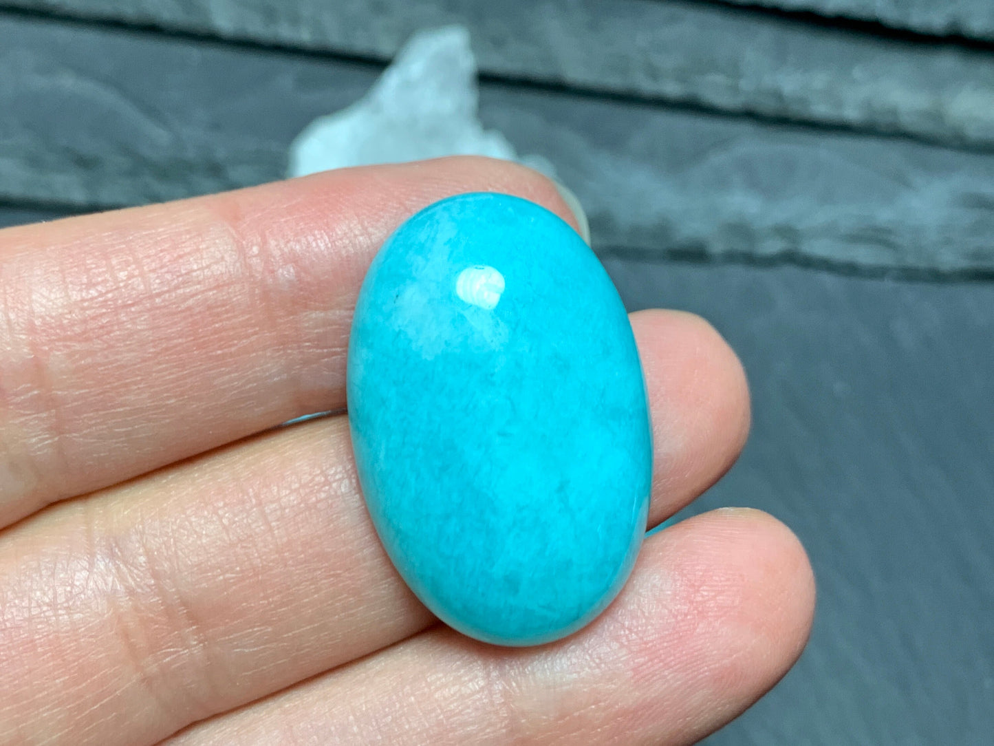 Amazonite oval 20x30mm Cabochon - Calibrated cabochons
