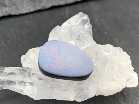 Australian Opal doublet 10x15x5mm cabochon