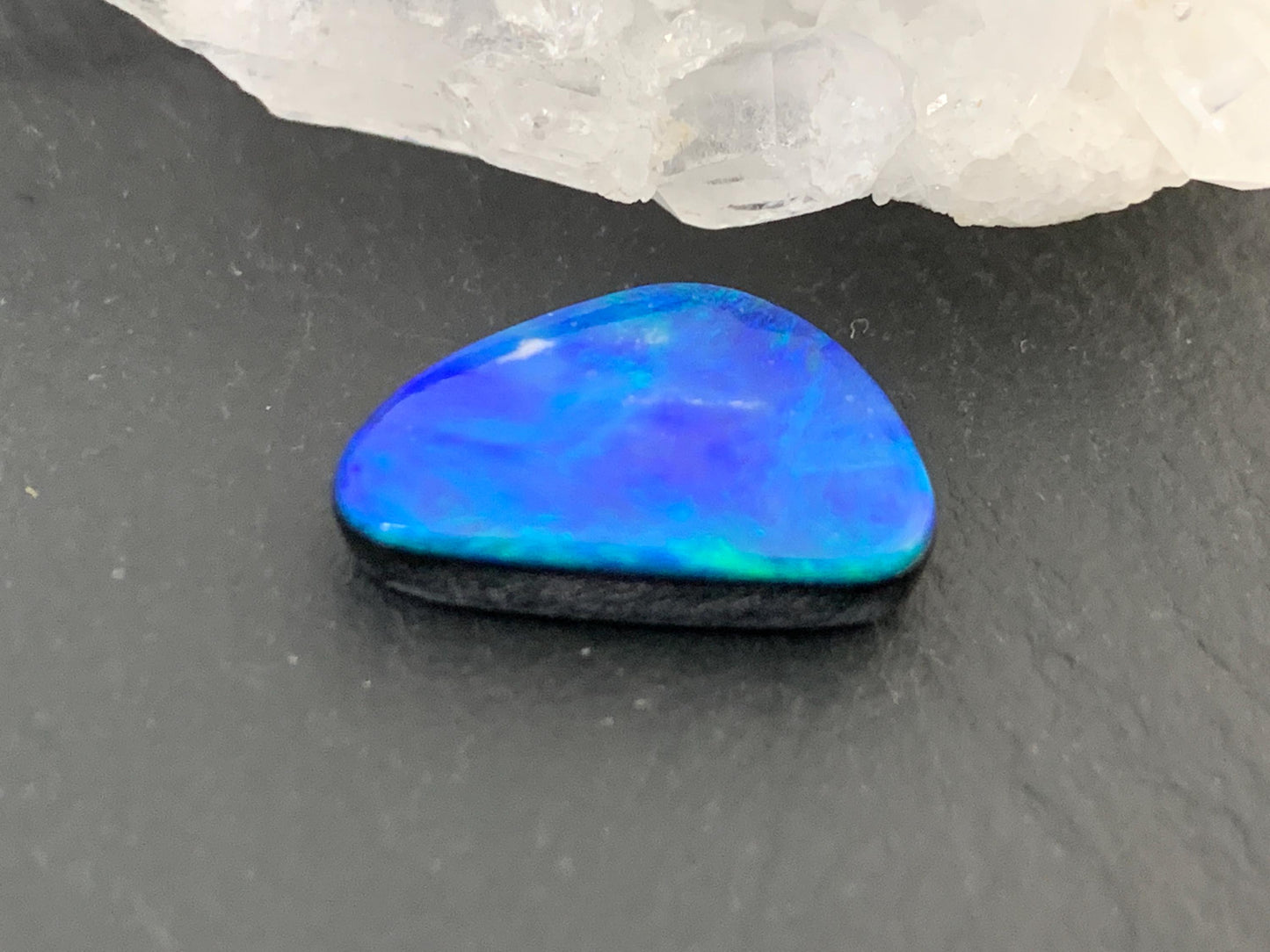 Australian Opal doublet 10x14x3.5mm cabochon