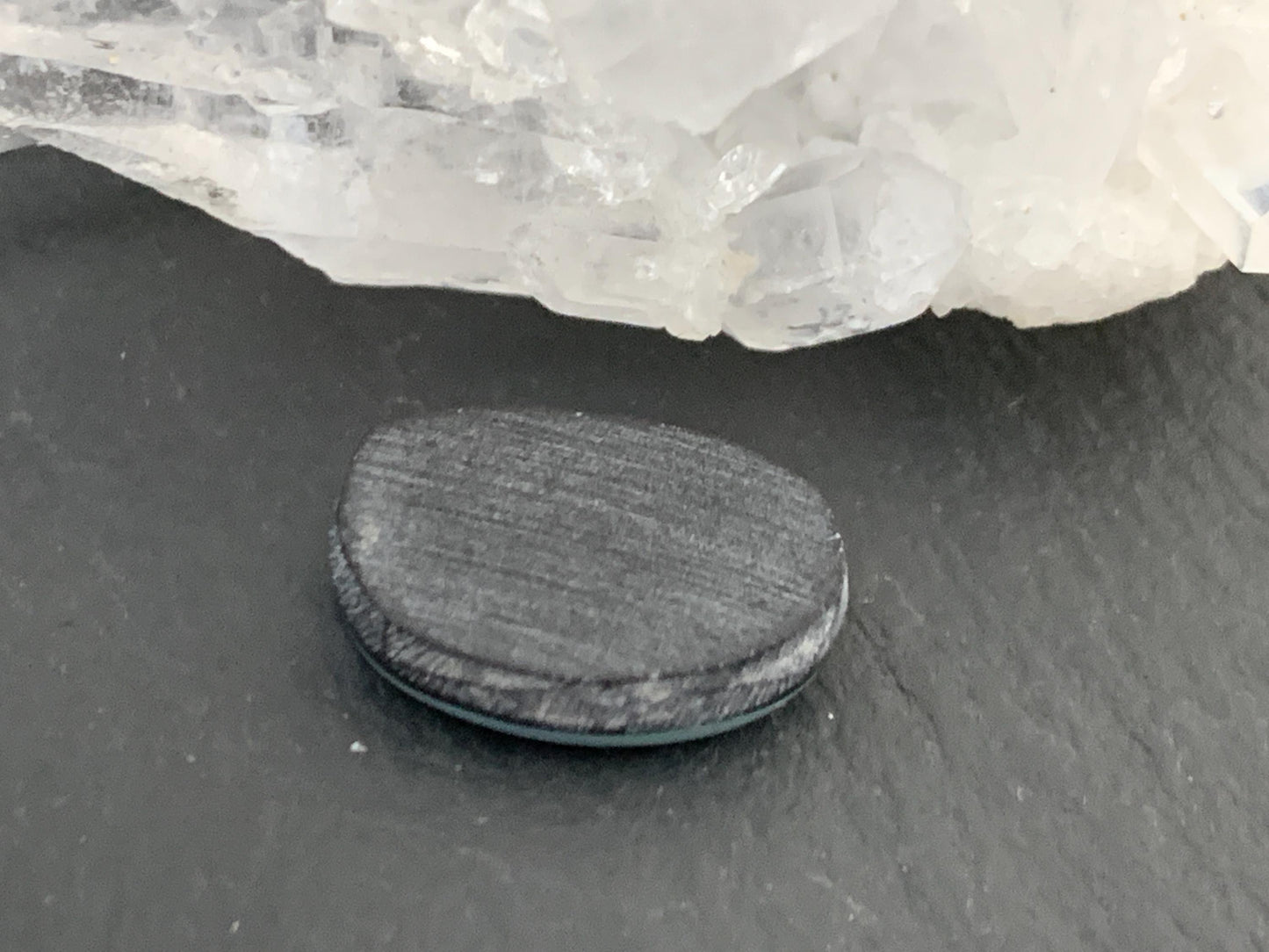 Australian Opal doublet 9x14x4mm cabochon