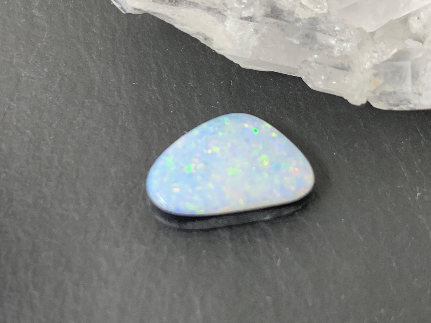 Australian Opal Doublet 9x14x4mm Free Form Cabochon - Natural Gemstone