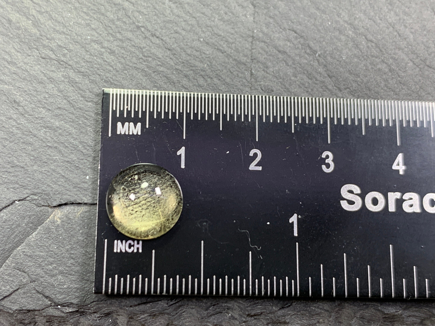 Citrine round 10mm cabochon - Calibrated cabochons