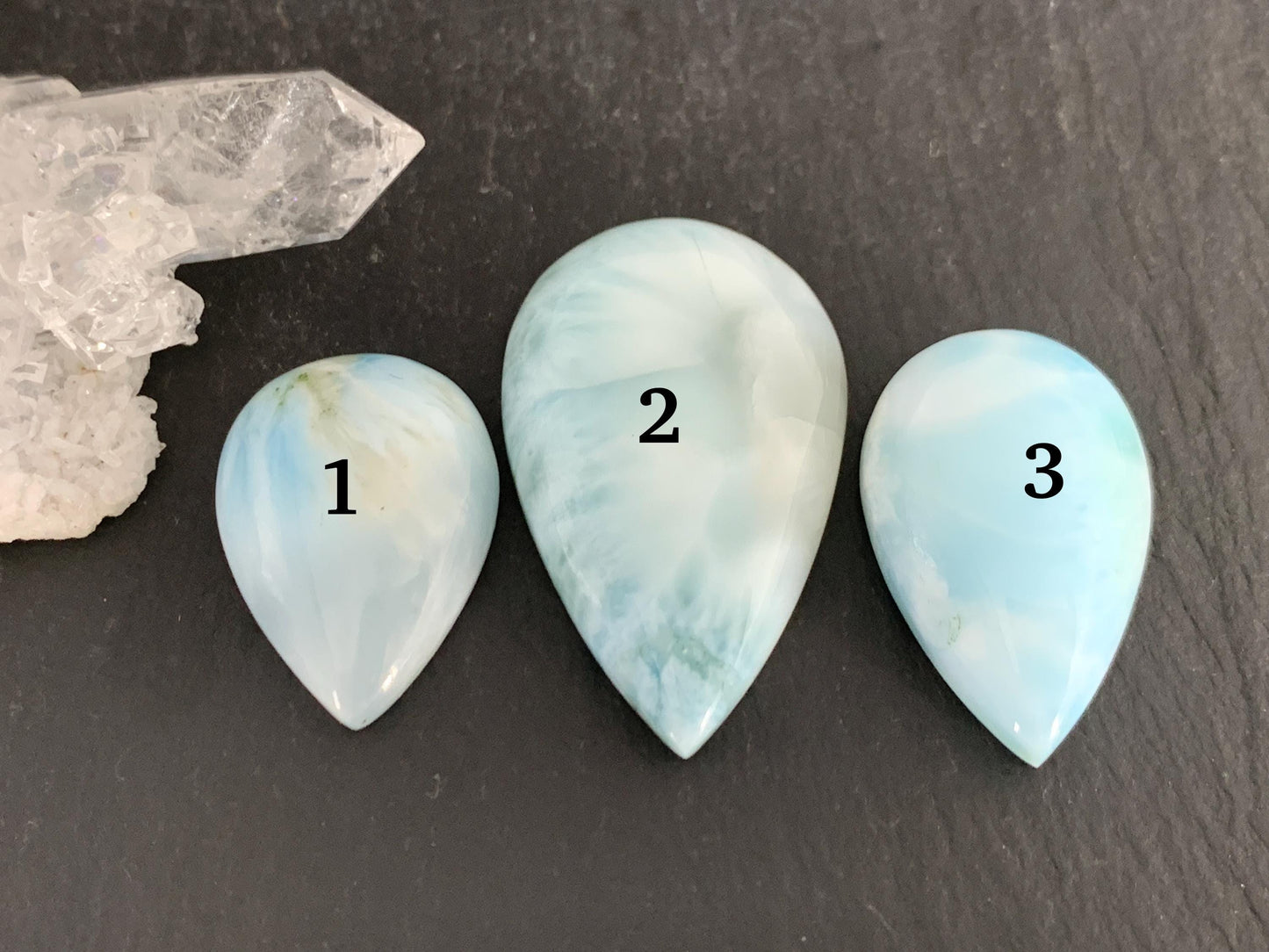 Larimar cabochon