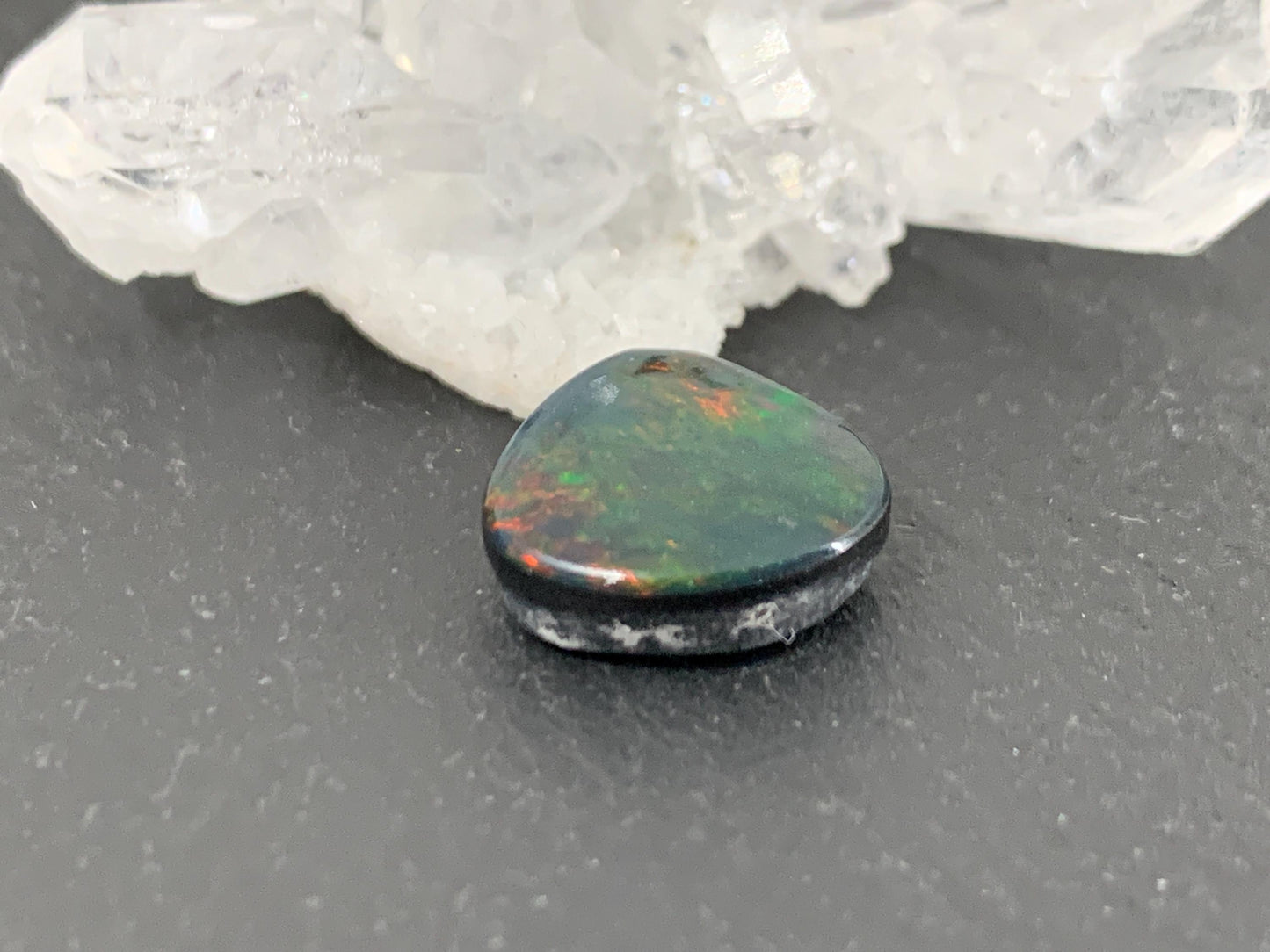 Australian Opal Doublet 12x12x4mm Cabochon