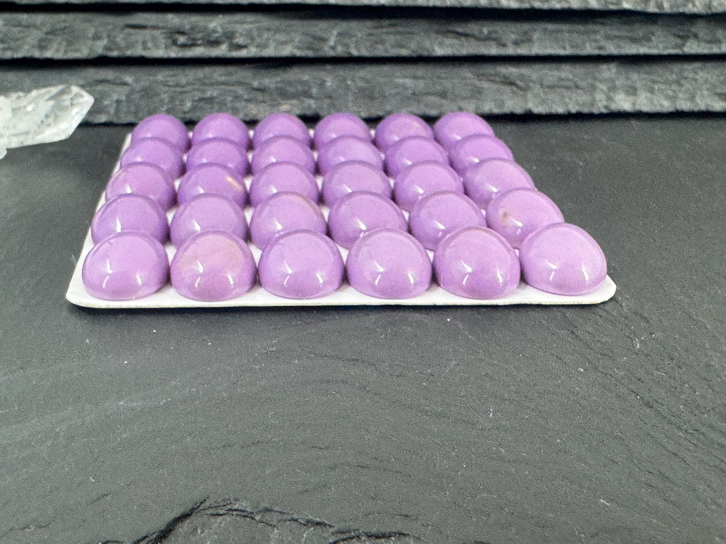 Phosphosiderite oval 10x14mm cabochon - Calibrated cabochon