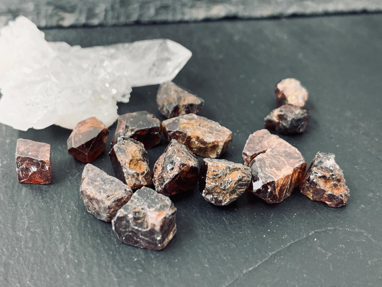 Raw Zircon 8-13mm long from Tanzania - lot of 15 piec - not drilled gemstone