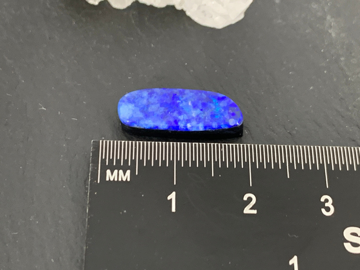 Australian Opal doublet 7x18x3.5mm cabochon