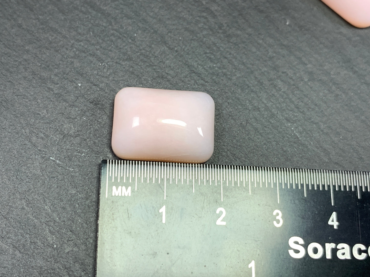Pink Opal Rectangle 13x18mm cabochon