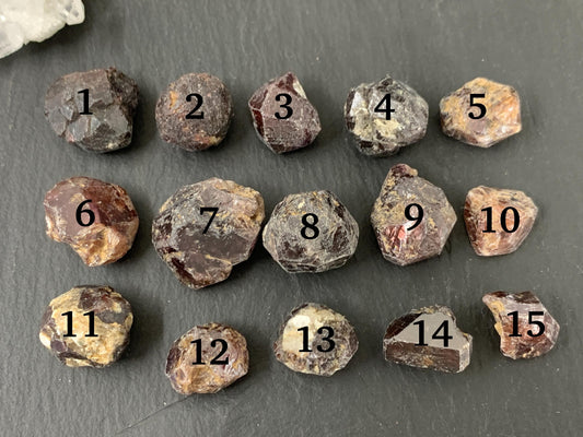 Raw Zircon from Tanzania - select your piece - not drilled gemstone