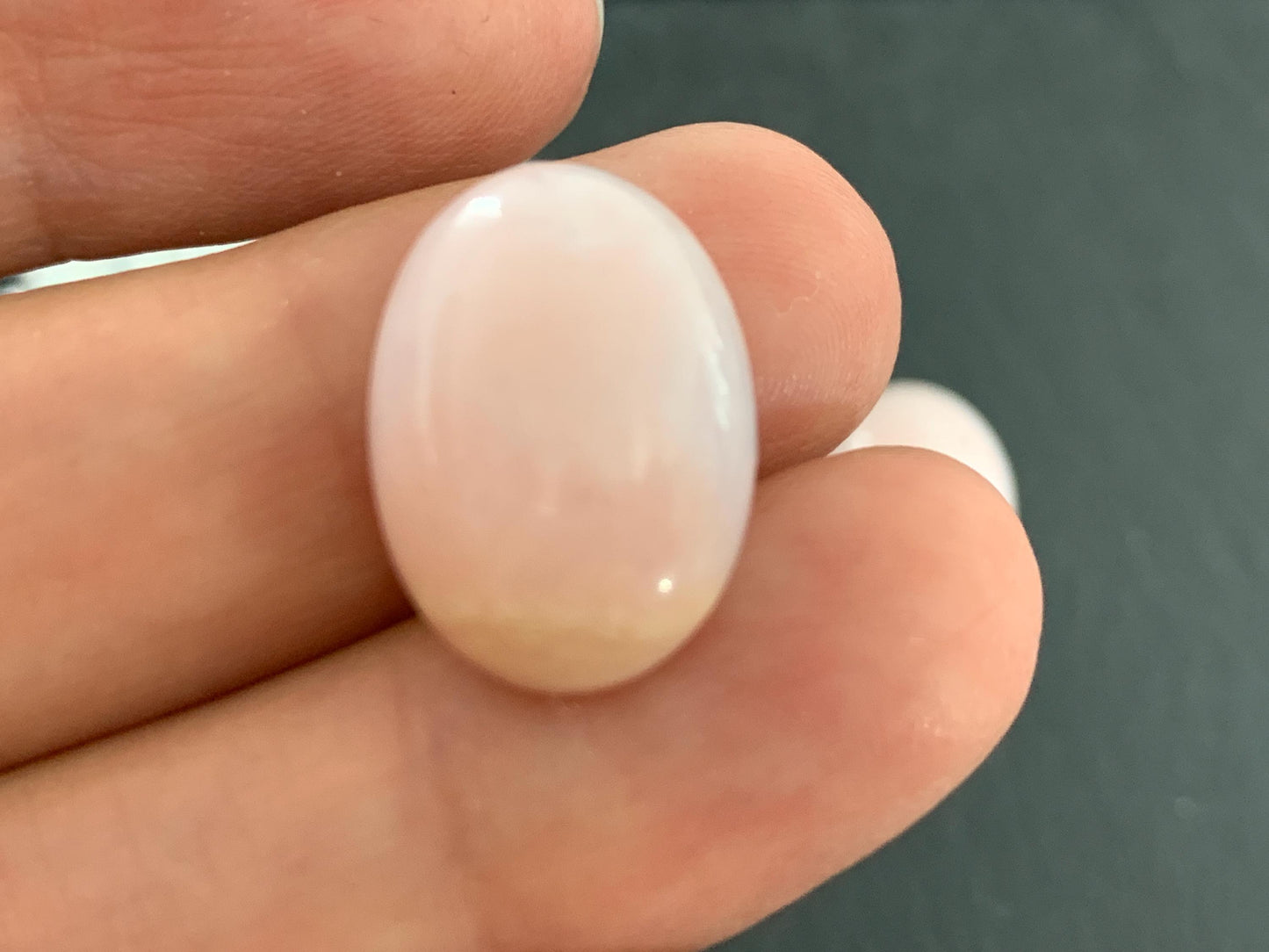 Pink Opal oval 13x18mm Cabochon