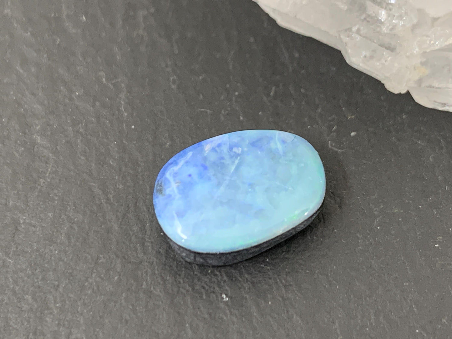 Australian Opal Doublet 8x12x5mm Free Form Cabochon - Natural Gemstone