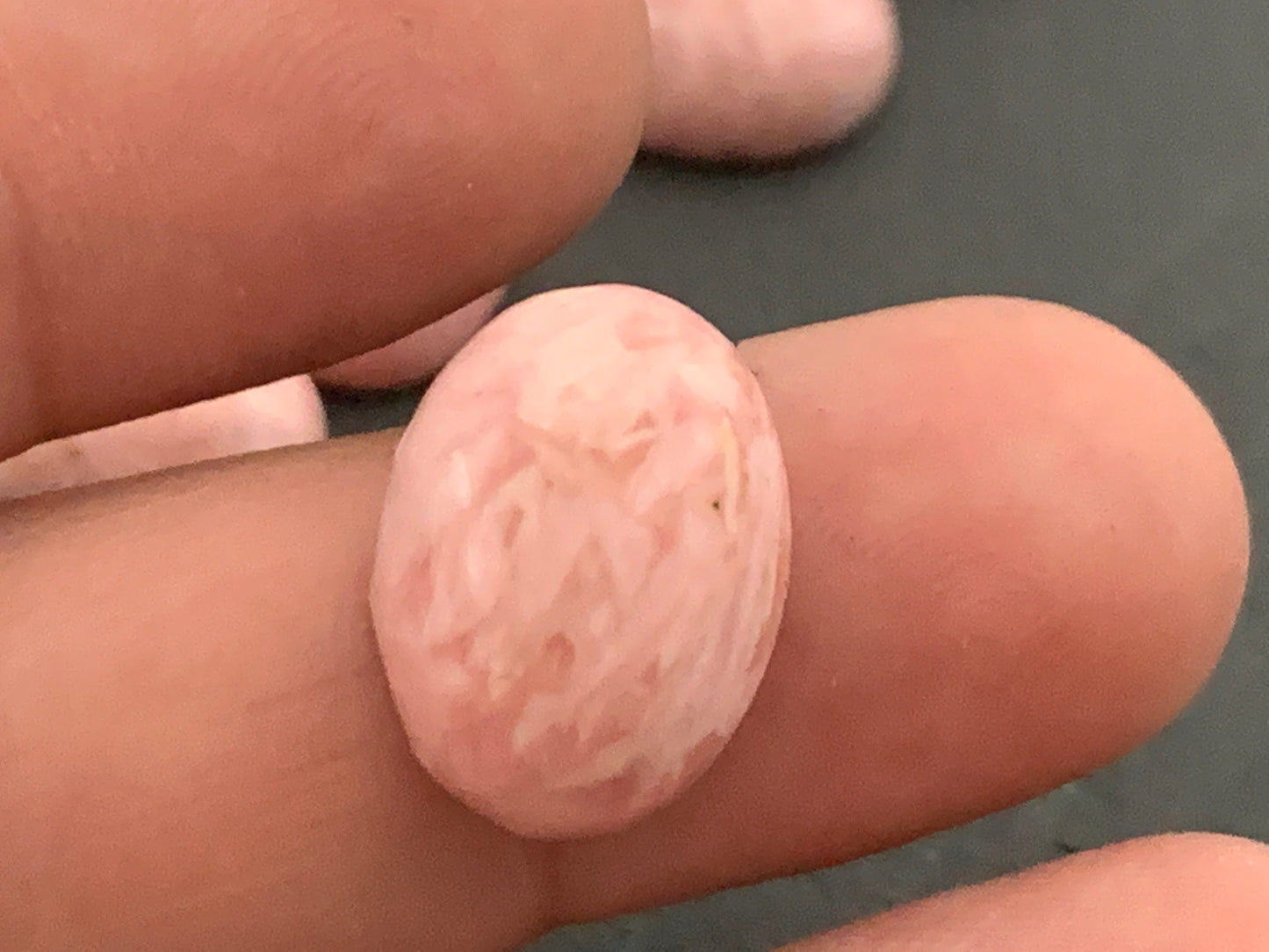 Rhodochrosite oval 12x16mm cabochon - Calibrated cabochons