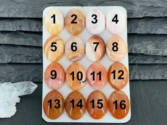 Mexican Opal oval 15x20mm cabochon - Calibrated cabochons