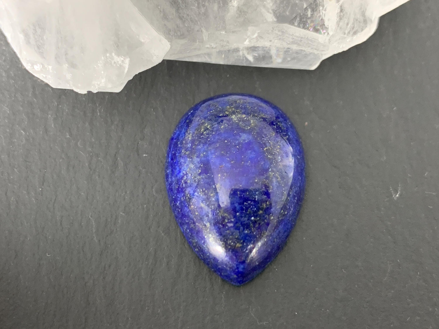 Lapis Lazuli pear 18x25mm cabochon