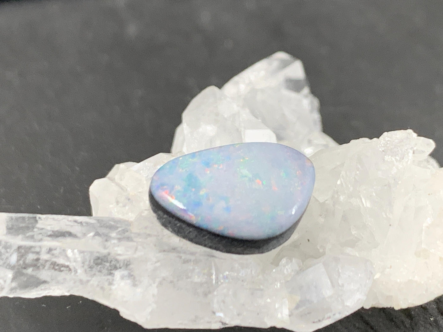 Australian Opal Doublet 9x13x4mm Free Form Cabochon - Natural Gemstone