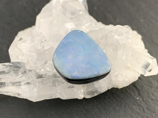Australian Opal doublet 10x13x4mm cabochon