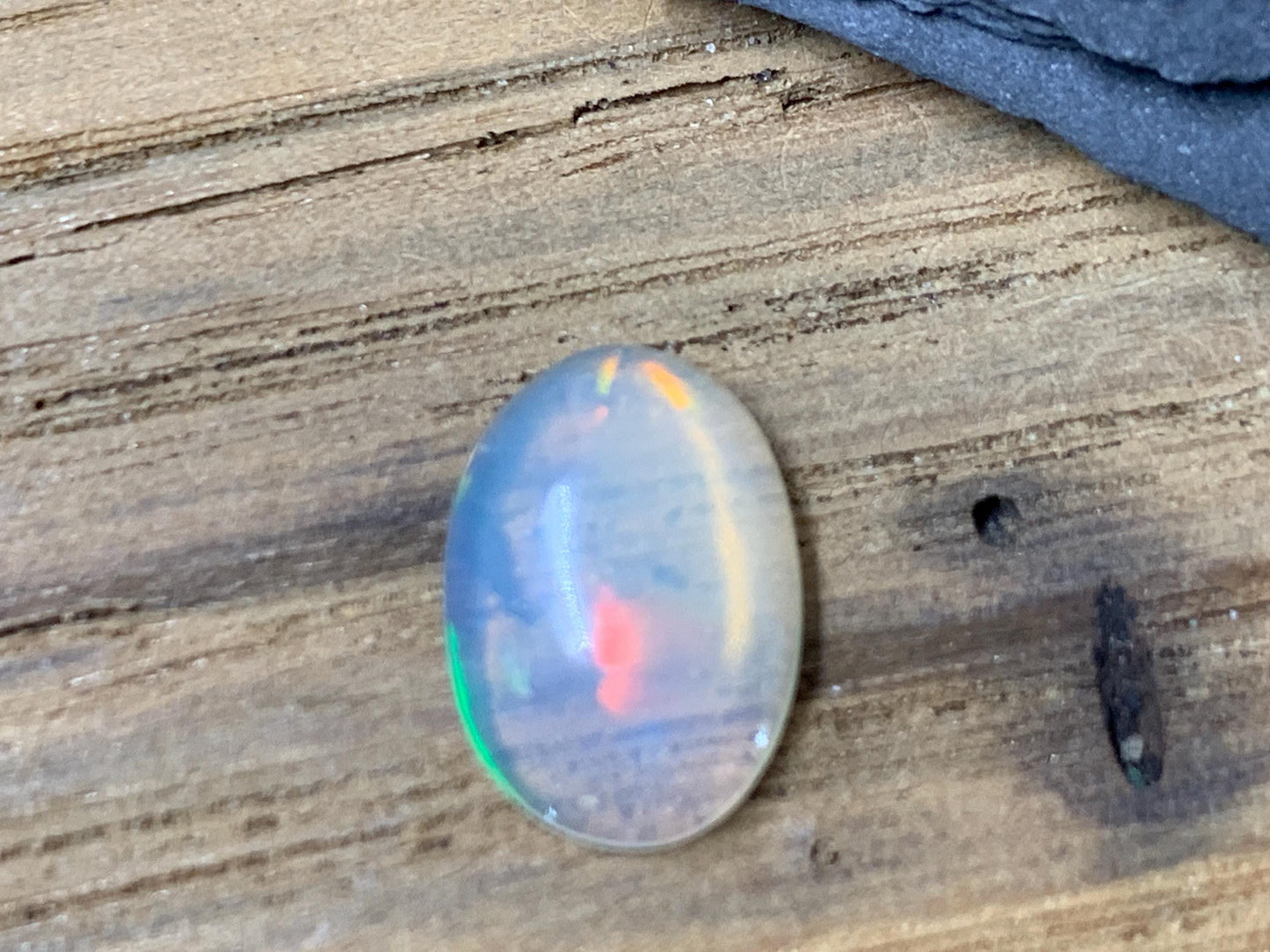 Ethiopian Opal 10-15mm long cabochon