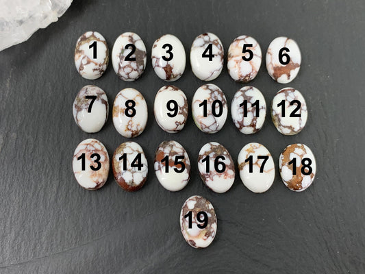 Wild Horse Jasper oval 10x14mm cabochon