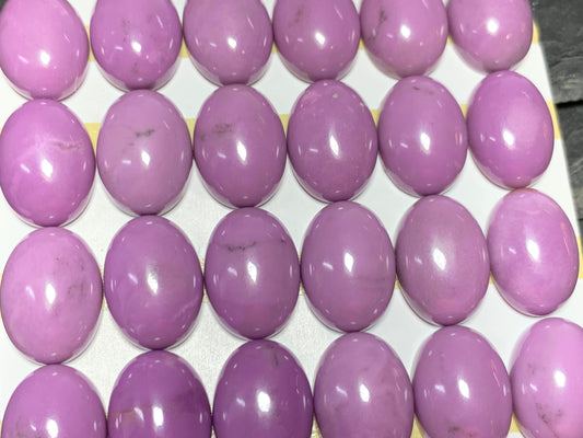 Phosphosiderite oval 13x18mm Cabochon - Calibrated cabochons