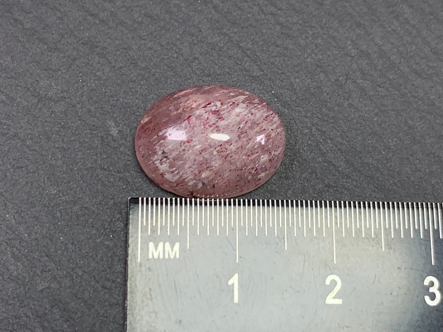 Red Sunstone oval 12x16mm Cabochon - Calibrated Cabochons