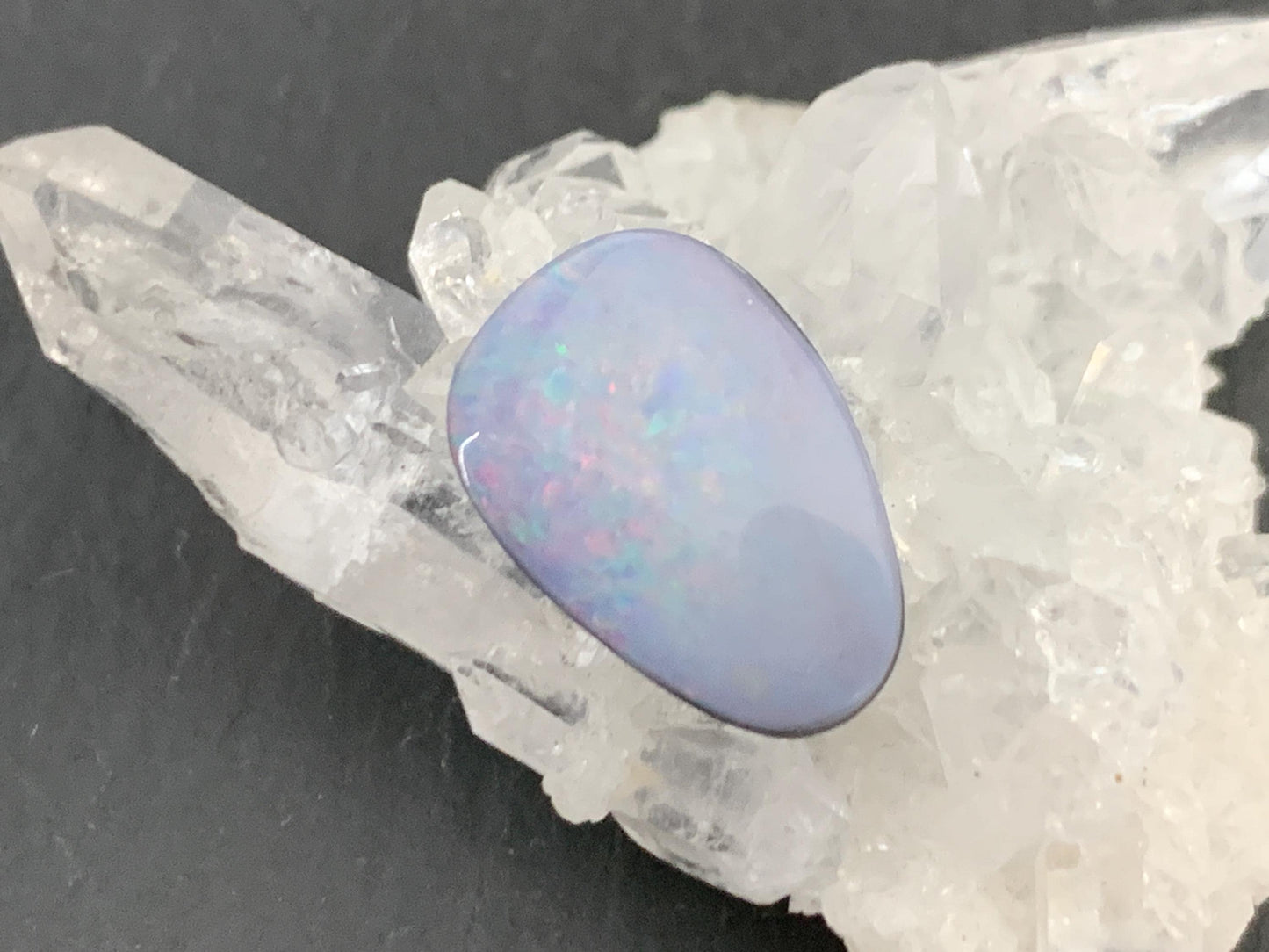 Australian Opal doublet 10x15x5mm cabochon