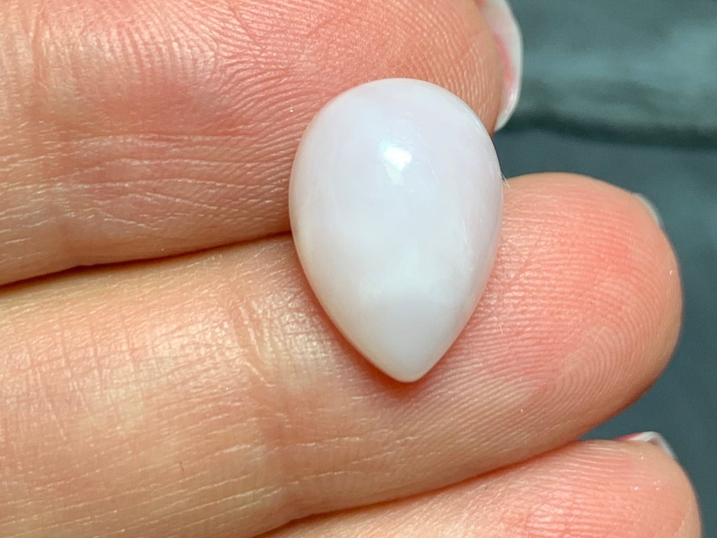 Pink Opal cabochon 10x14mm - calibrated cabochons