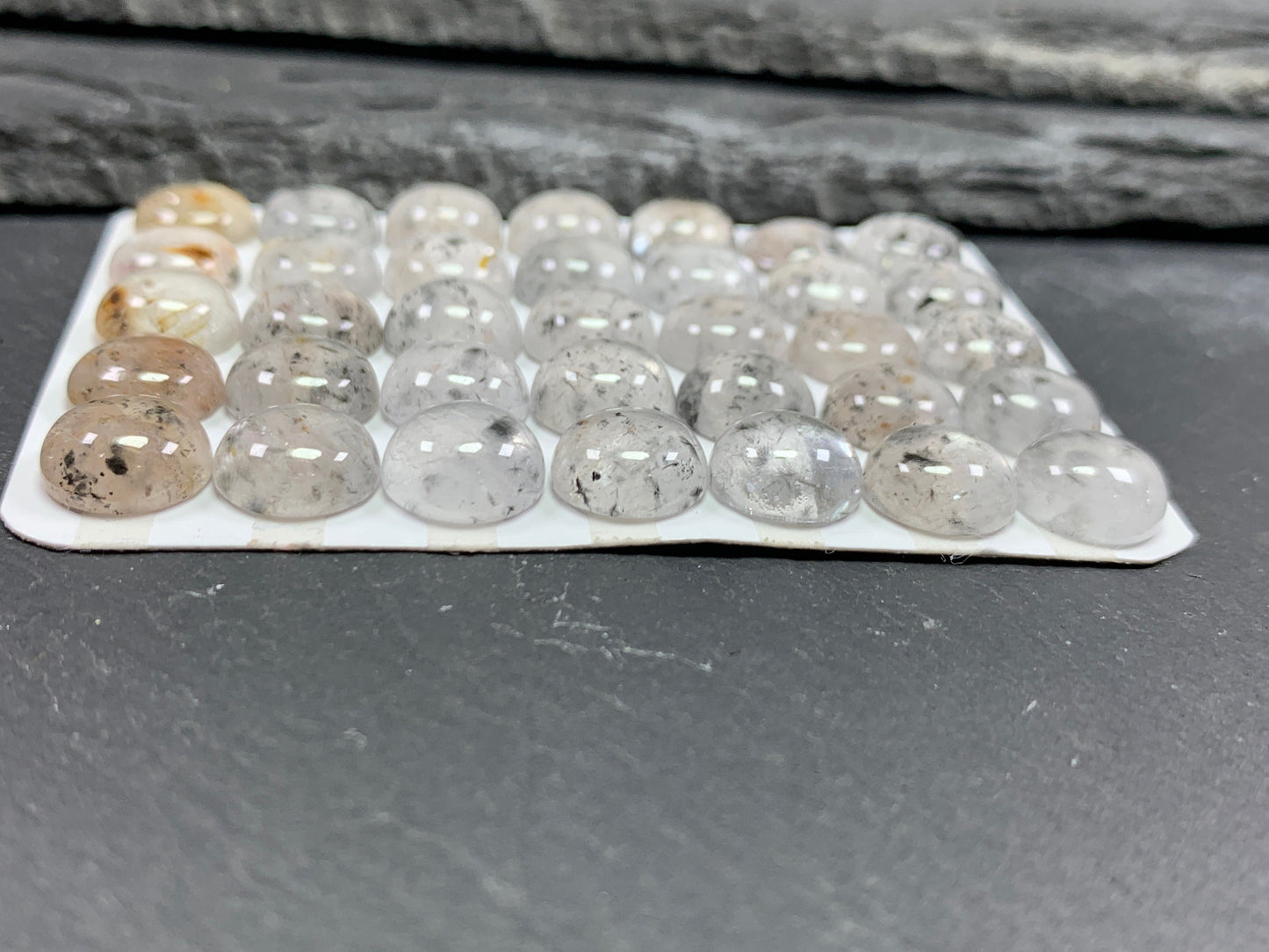 Super 7 round 10mm cabochon - Calibrated cabochons