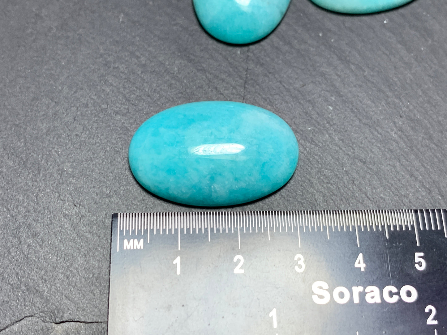 Amazonite oval 20x30mm Cabochon - Calibrated cabochons