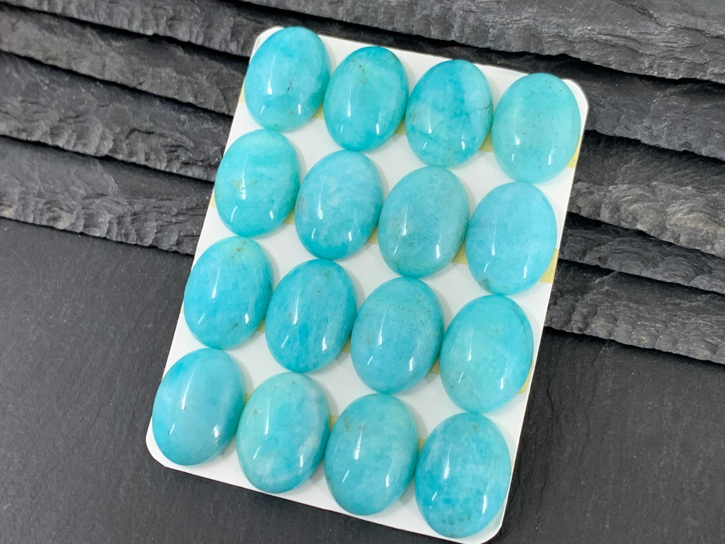 Amazonite Oval Cabochon 15x20mm – Natural Stone Jewelry Making Supply