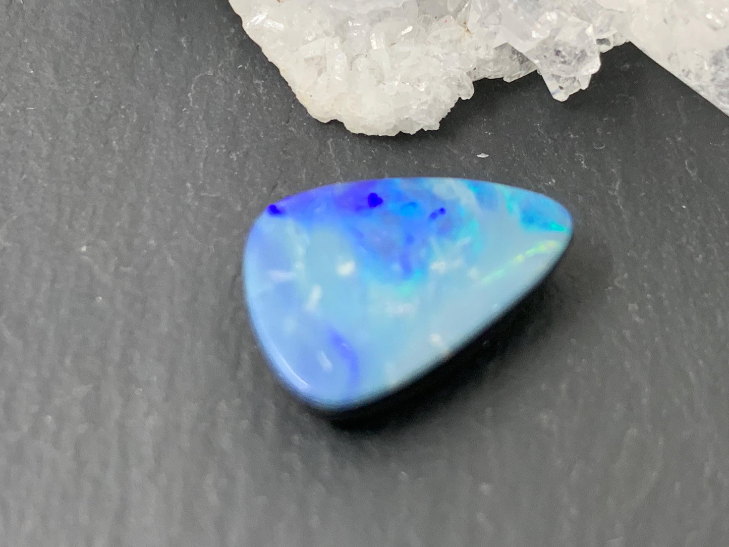 Australian Opal doublet 11x16x4mm cabochon