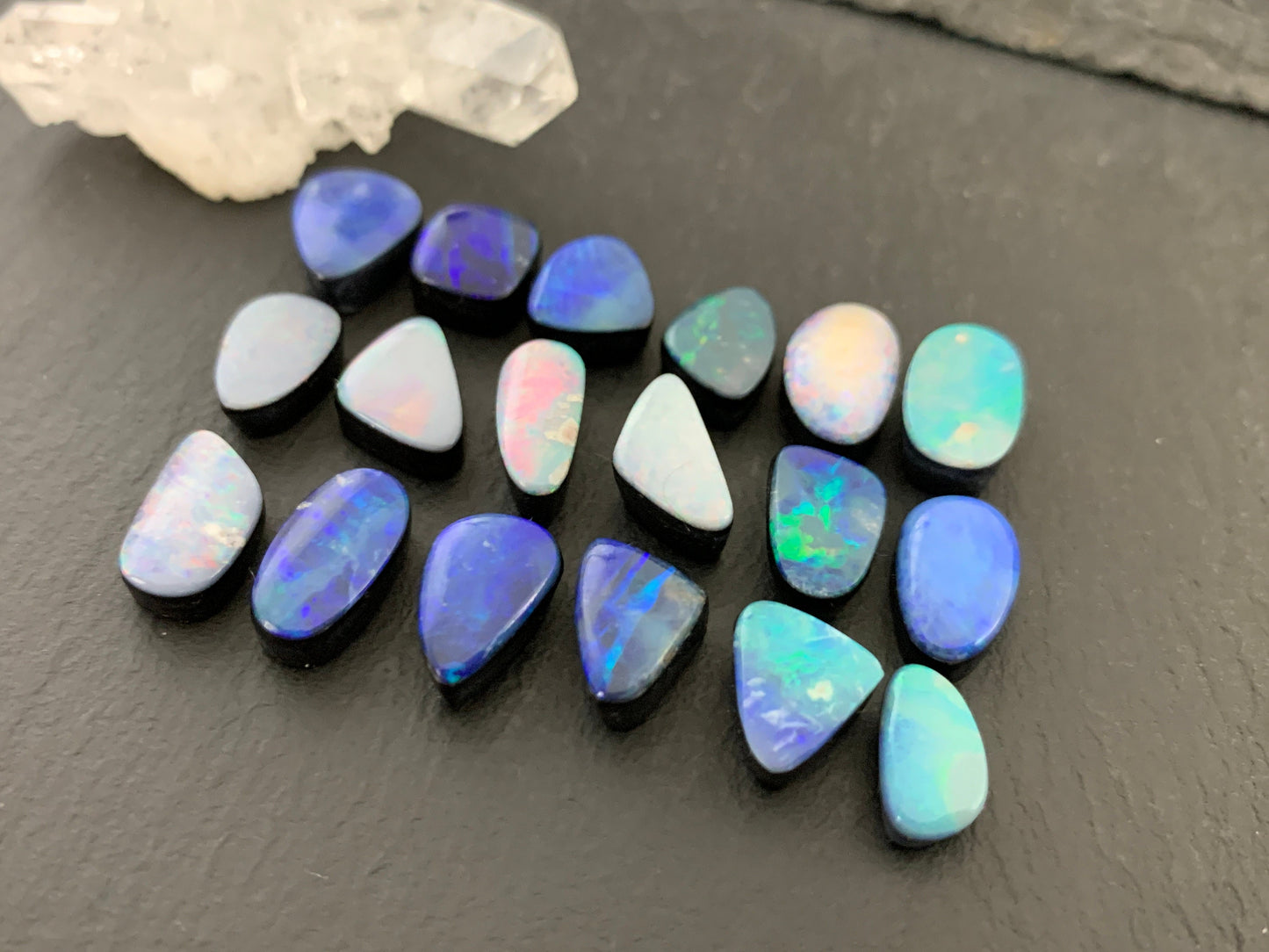 Australian Opal doublet cabochon