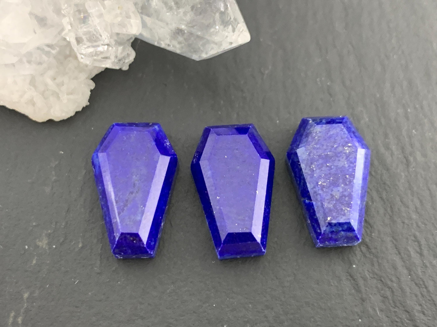 Lapis Lazuli coffin 10x16mm cabochon