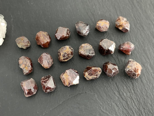 Raw Zircon from Tanzania 7-9mm long - select your piece