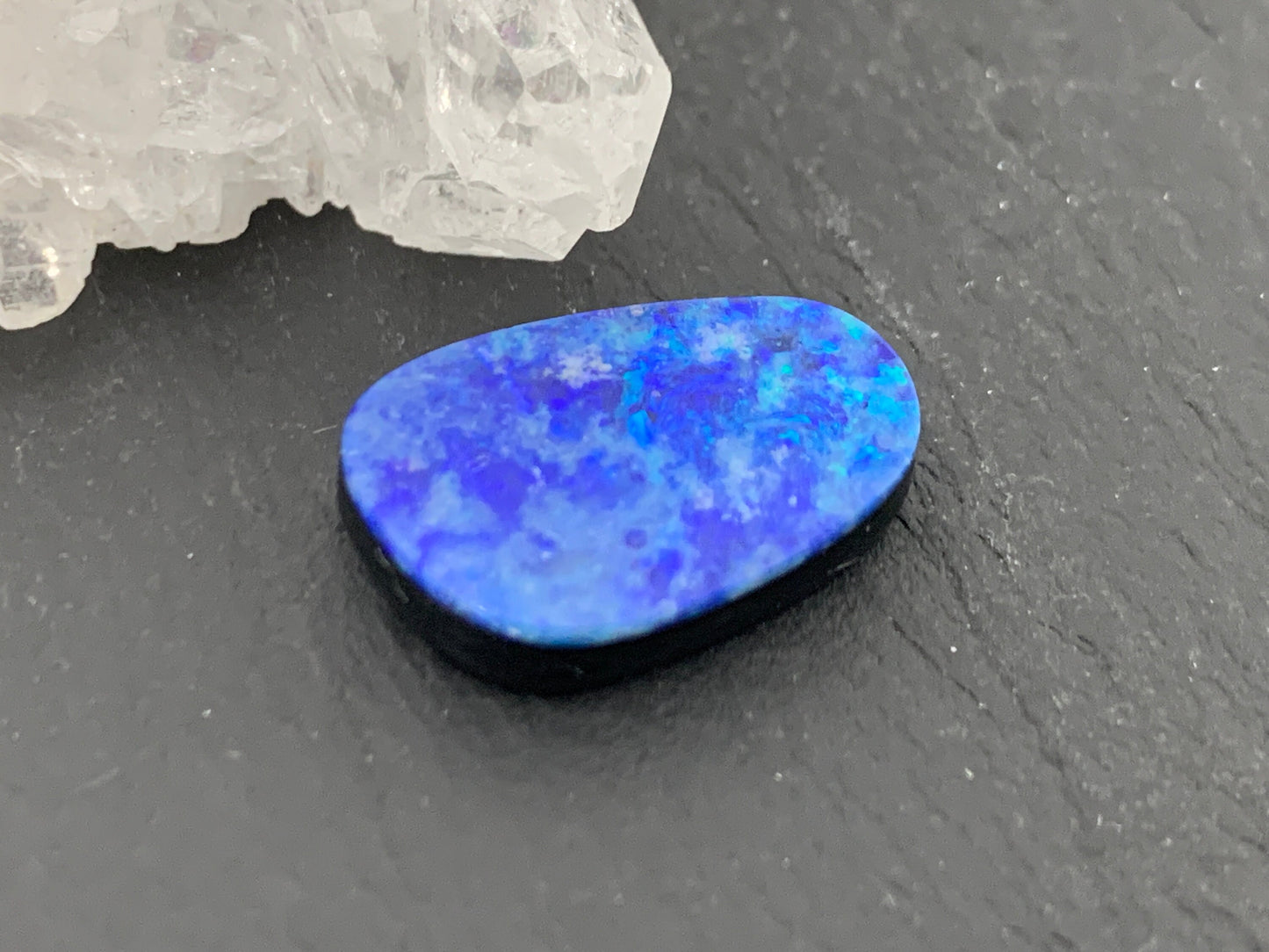 Australian Opal doublet 10x16x3.5mm cabochon