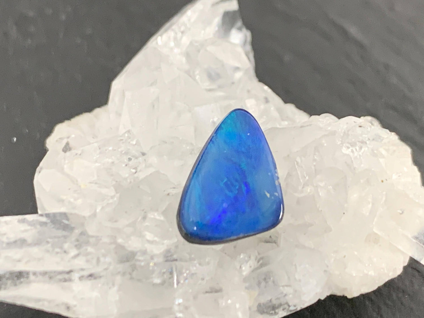 Australian Opal Doublet 8x11x3mm cabochon