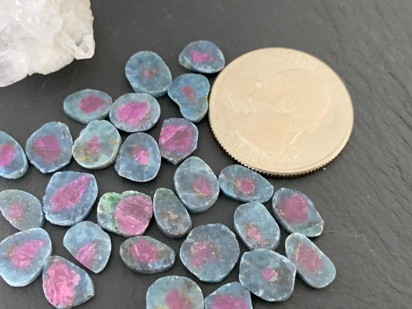 Watermelon Ruby 8mm long slice