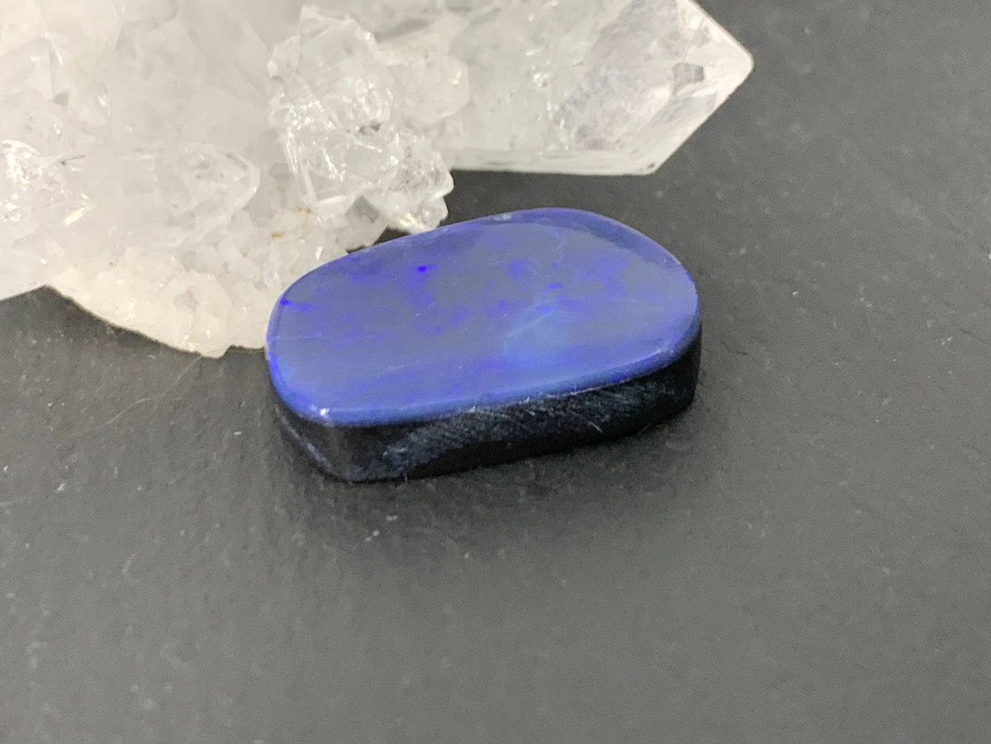 Australian Opal doublet 13x19x4mm cabochon