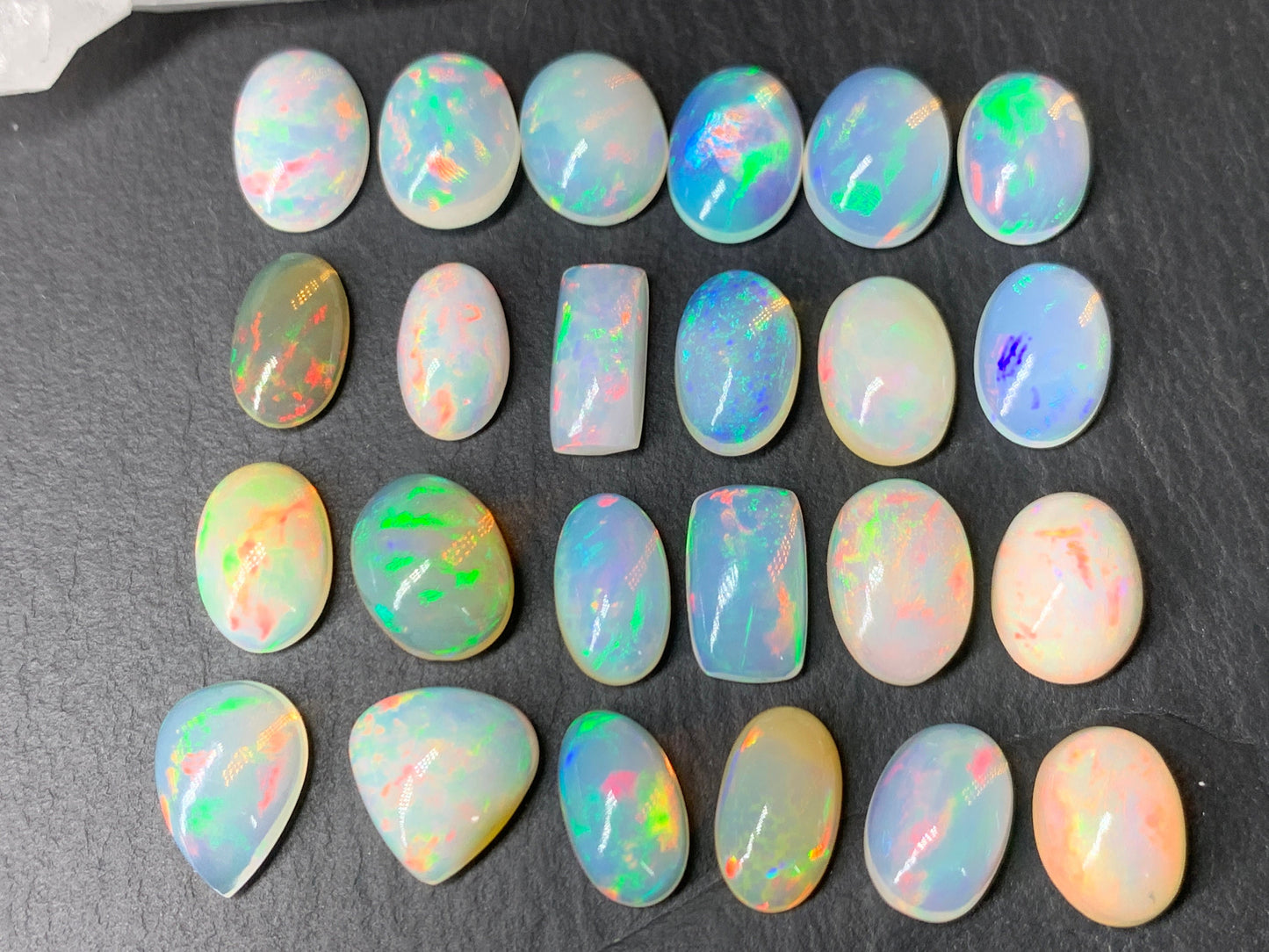 Ethiopian Opal 11mm long cabochon