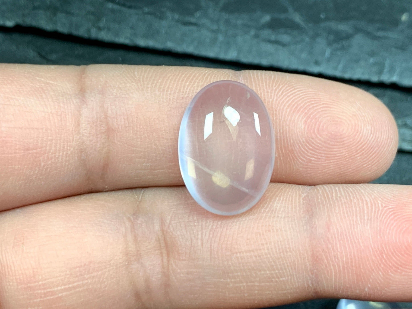Rose Quartz oval 13x18mm cabochon - Calibrated cabochons