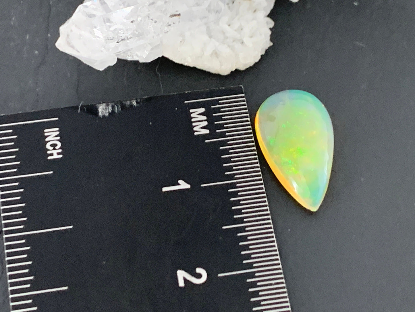 Ethiopian Opal 8x14x4mm cabochon