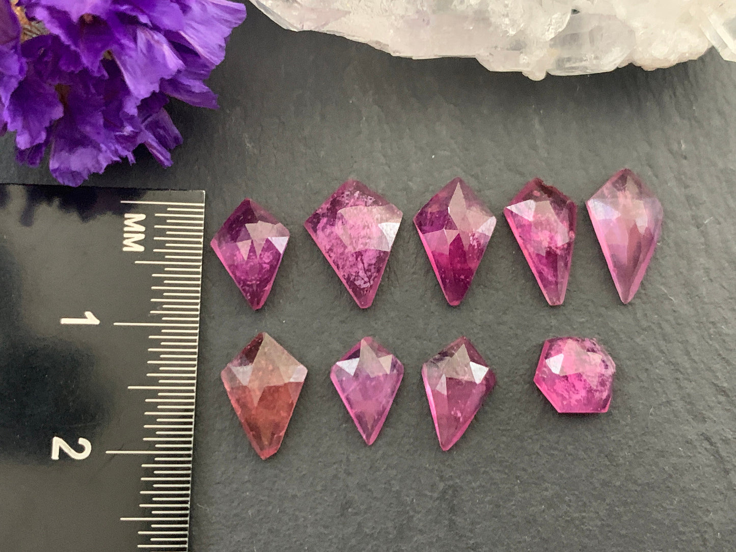 Faceted Thailand Pink Sapphire cabochon | Select Your cabochon