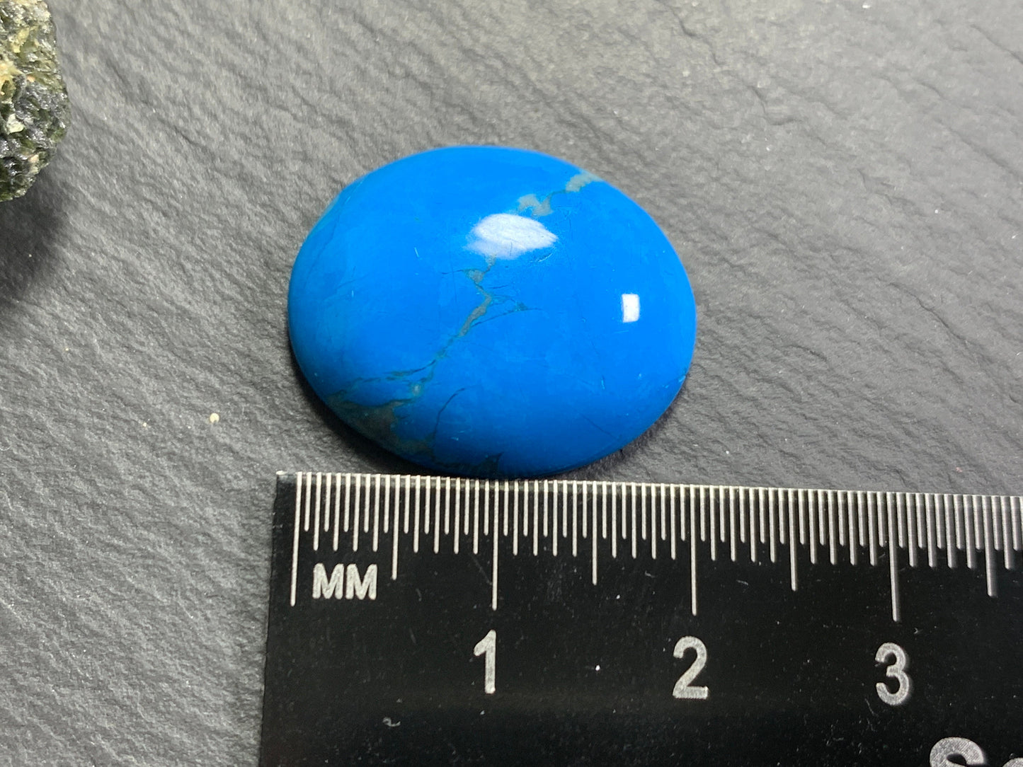 Blue Howlite cabochons 18x22mm - Calibrated cabochons