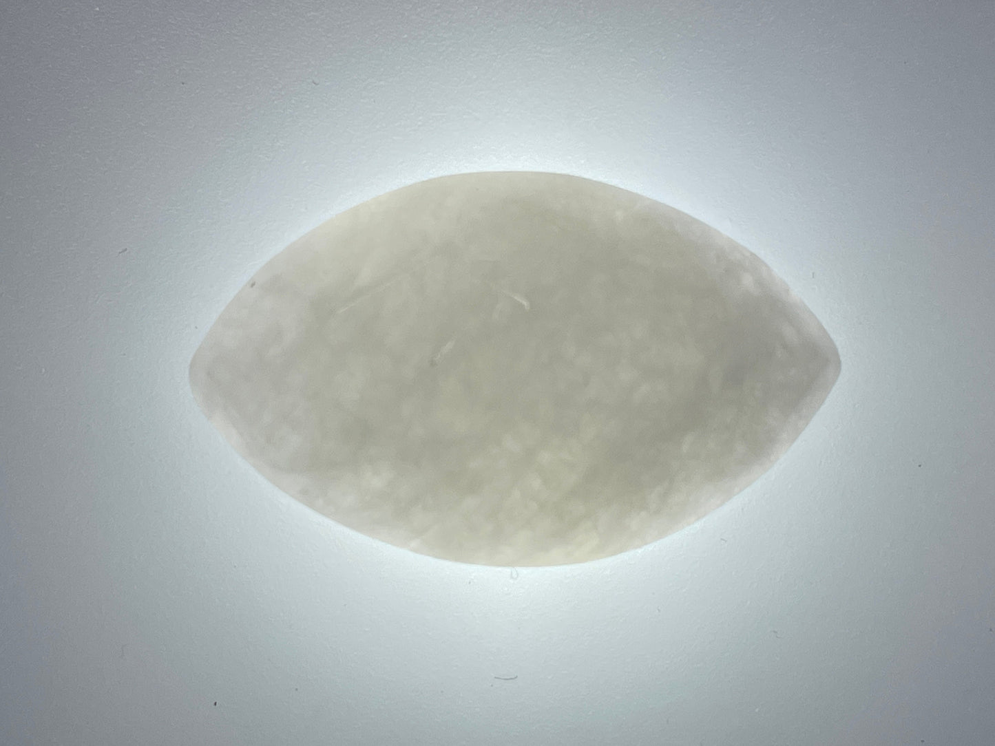 Faceted White Quartzite marquise 15x25mm cabochon - Calibrated cabochons
