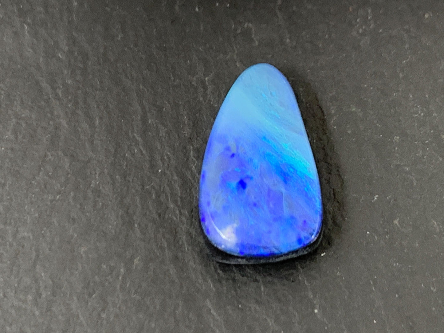 Australian Opal Doublet 8x14.5mm Cabochon - Natural Opal Gemstone Stone
