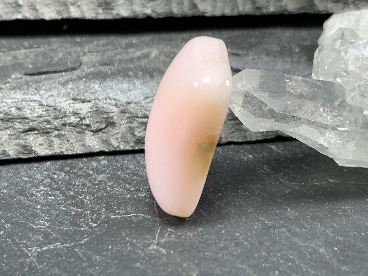 Pink Opal Rectangle 13x18mm cabochon