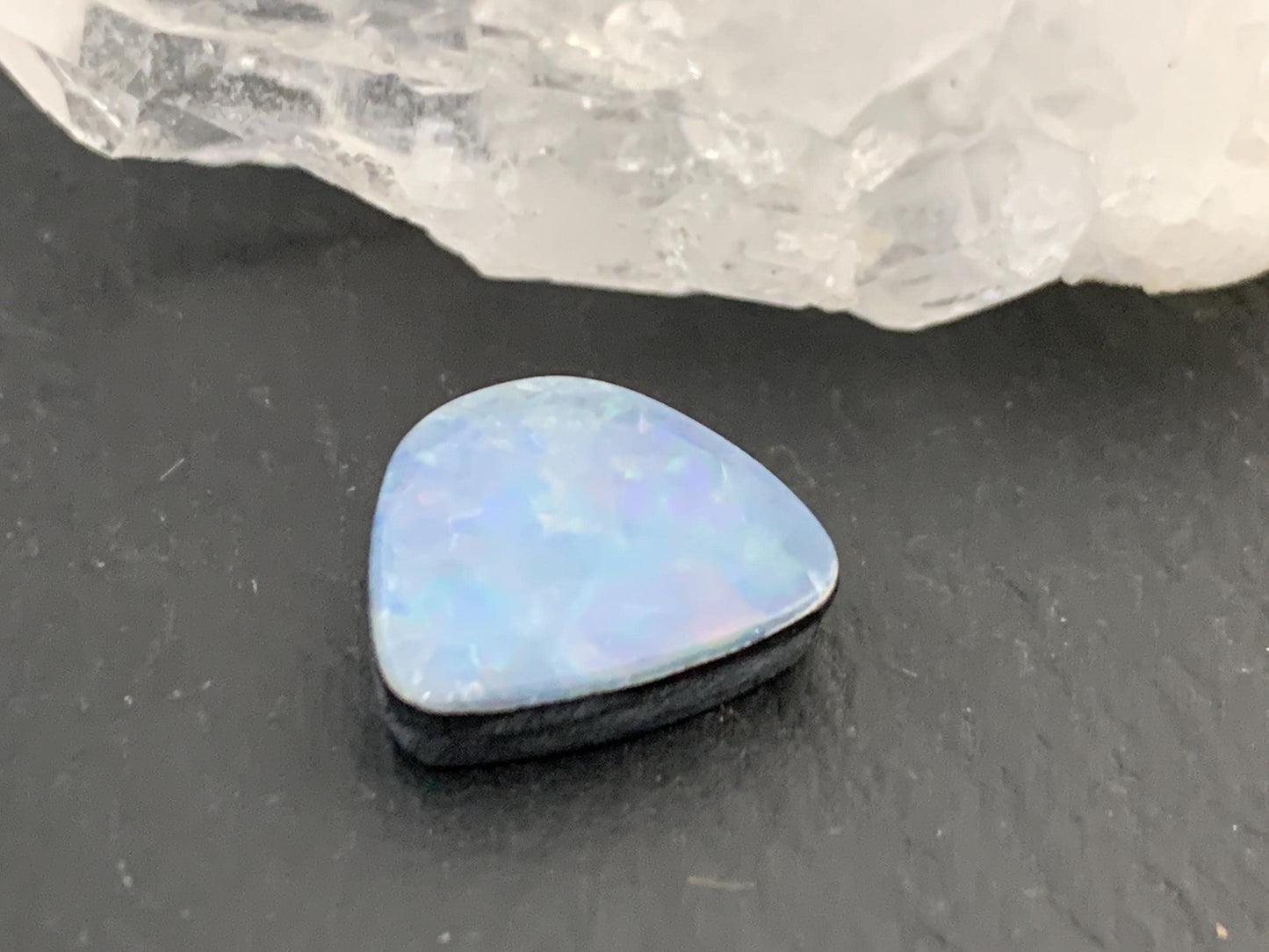 Australian Opal doublet 10x13x4mm cabochon