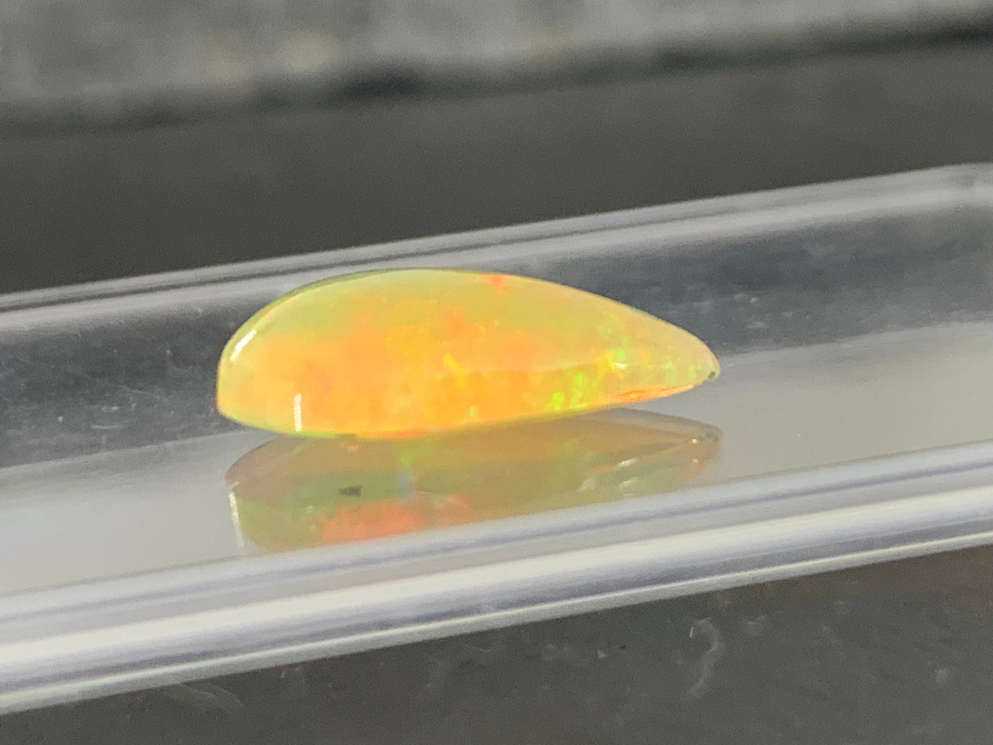 Ethiopian Opal 8x14x4mm cabochon