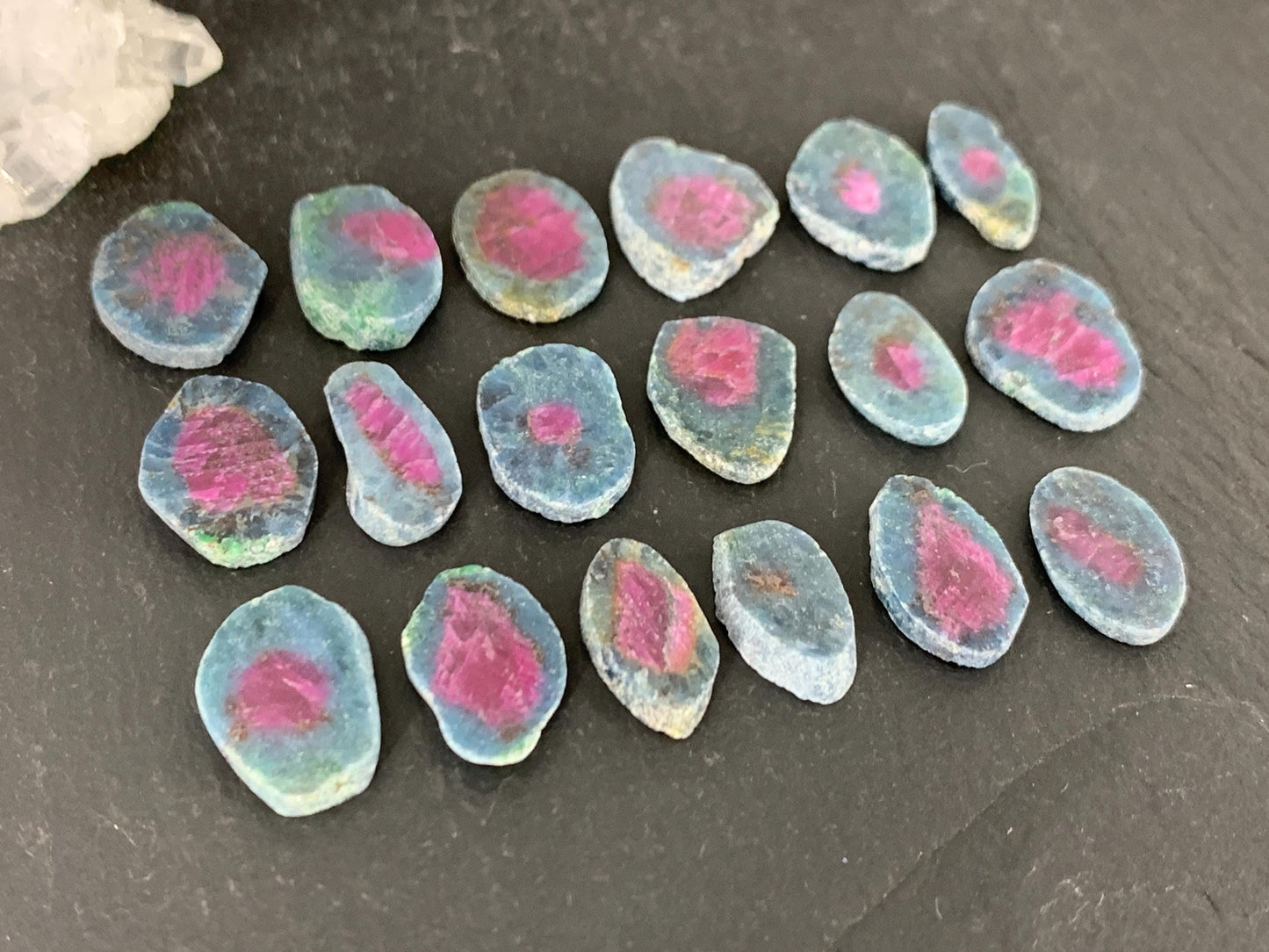 Watermelon Ruby 14mm long slice
