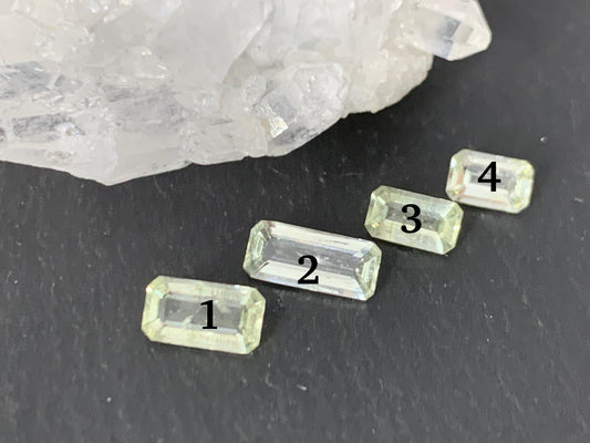 Faceted Beryl /W424-1