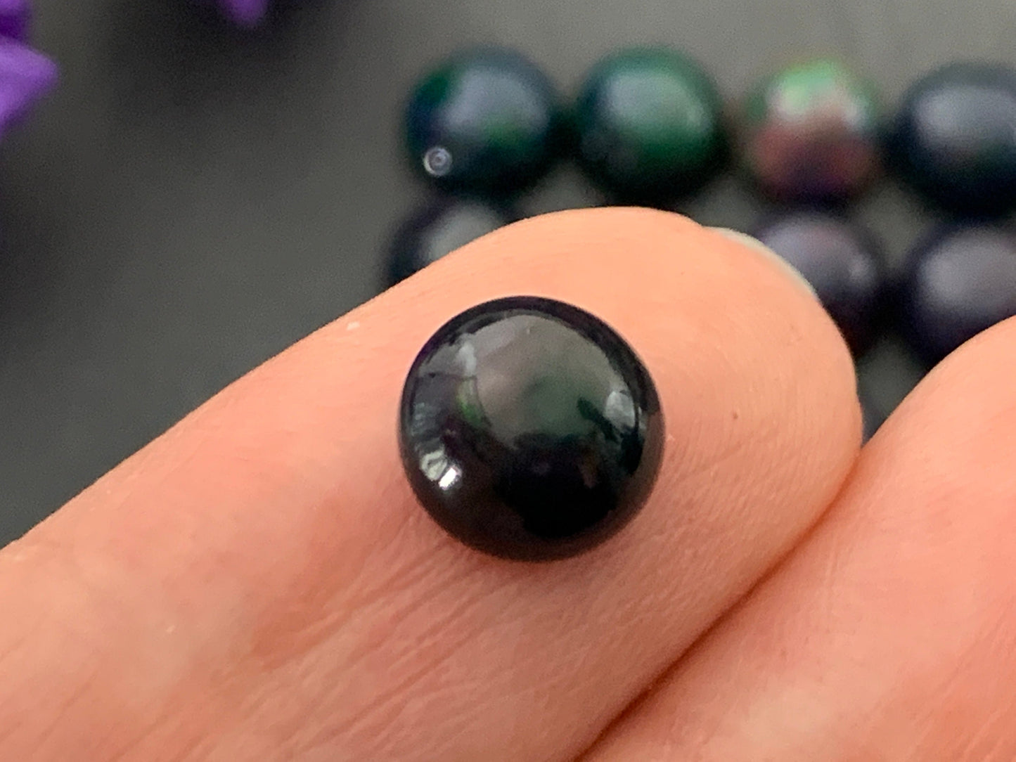 Ethiopian Opal round 8mm cabochon